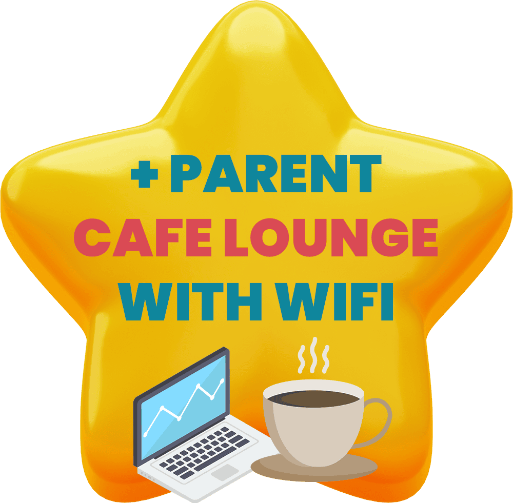 star symbol with text